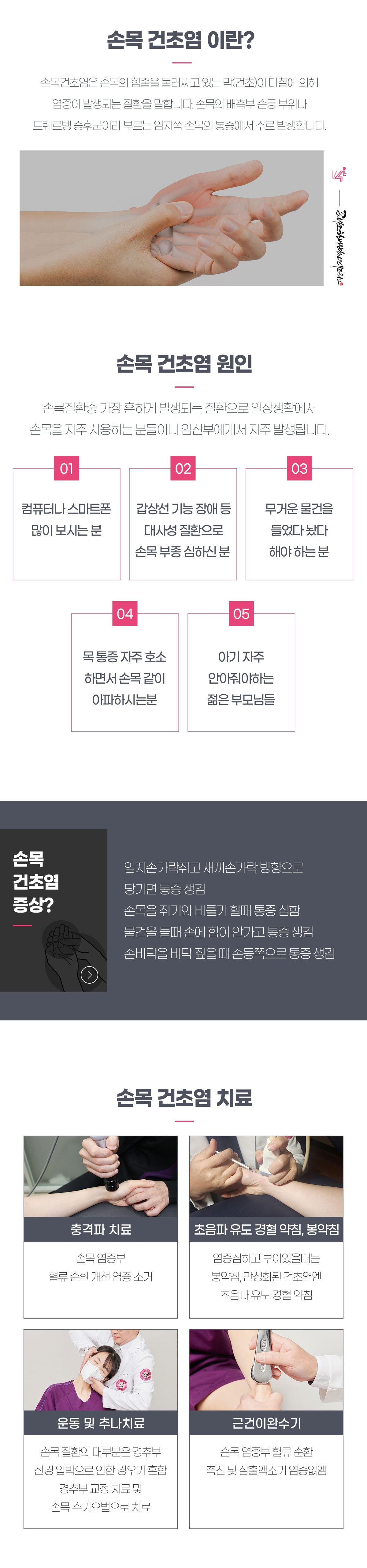 손목 건초염