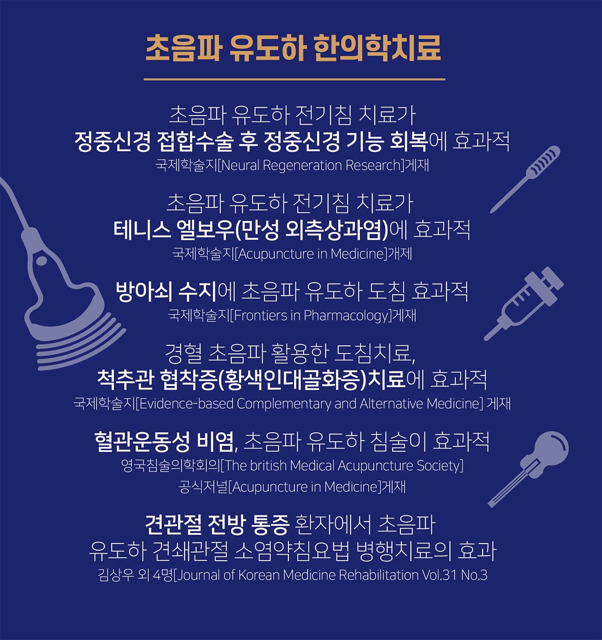 초음파 유도 경혈 약침/도침